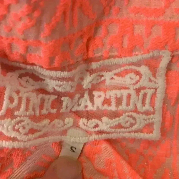 Pink Martini  creamsicle summer Pencil skirt,Small - Picture 4 of 6